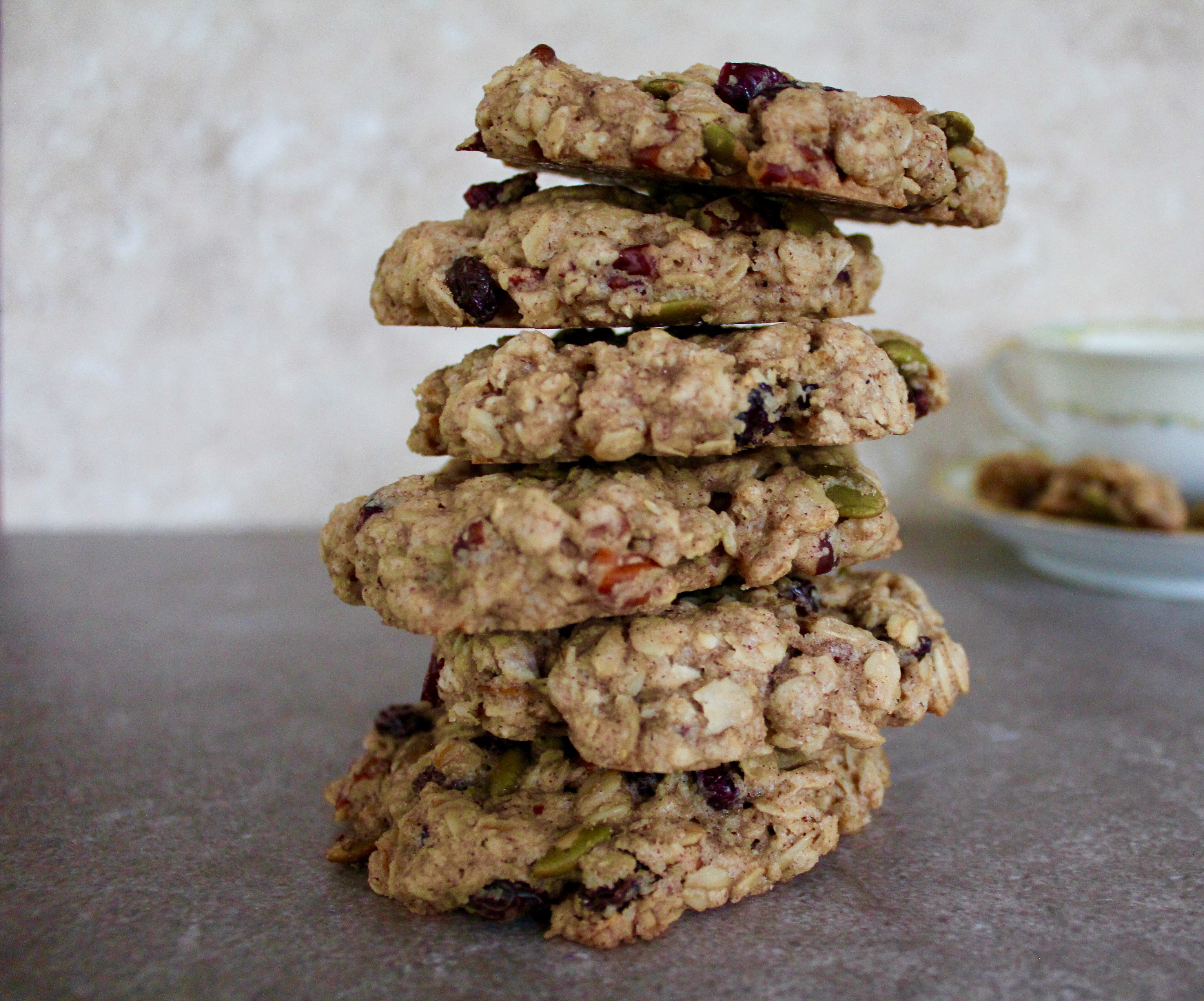 oatmeal breakfast cookies v gf