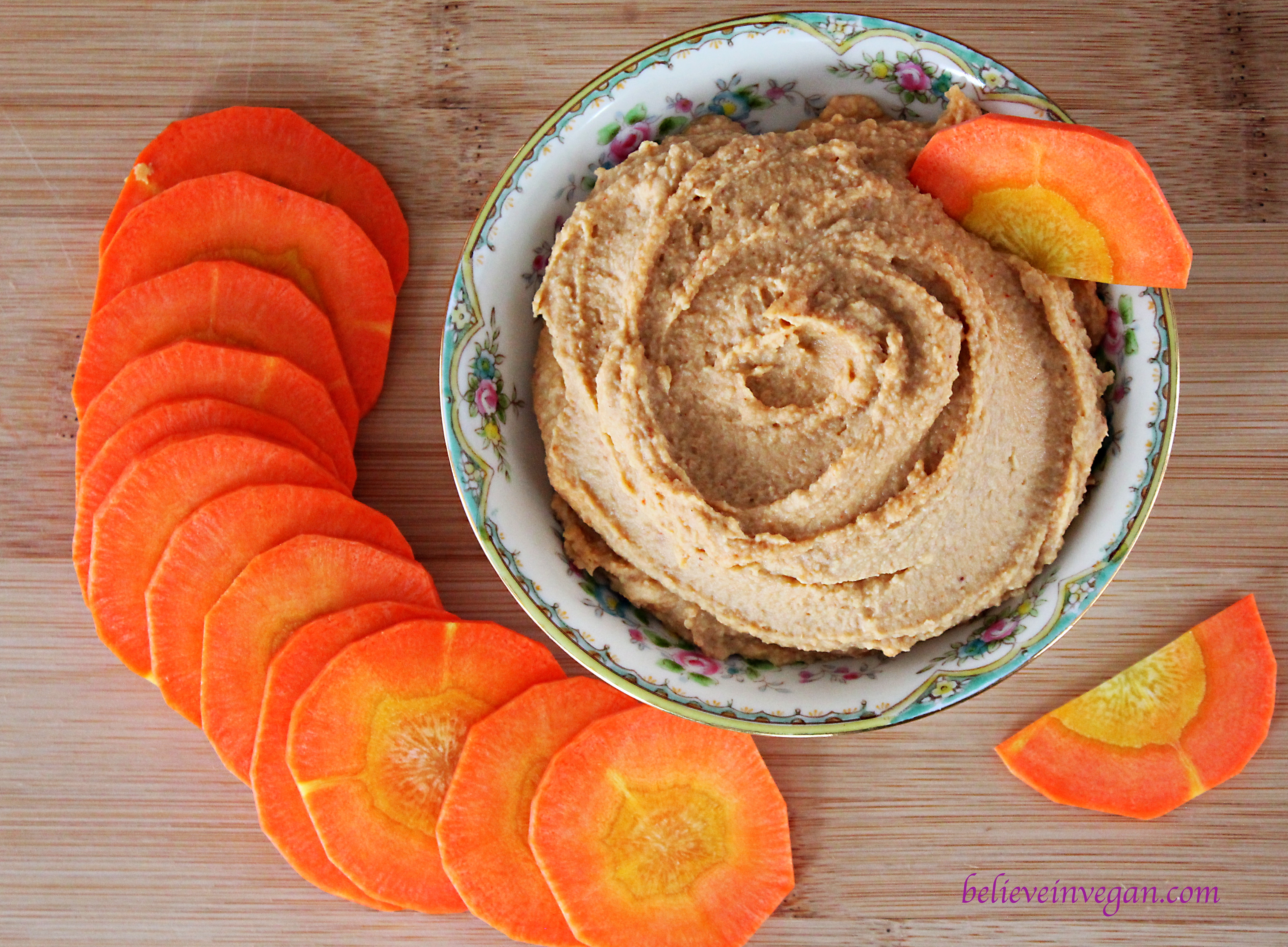 peanut hummus from believeinvegan.com