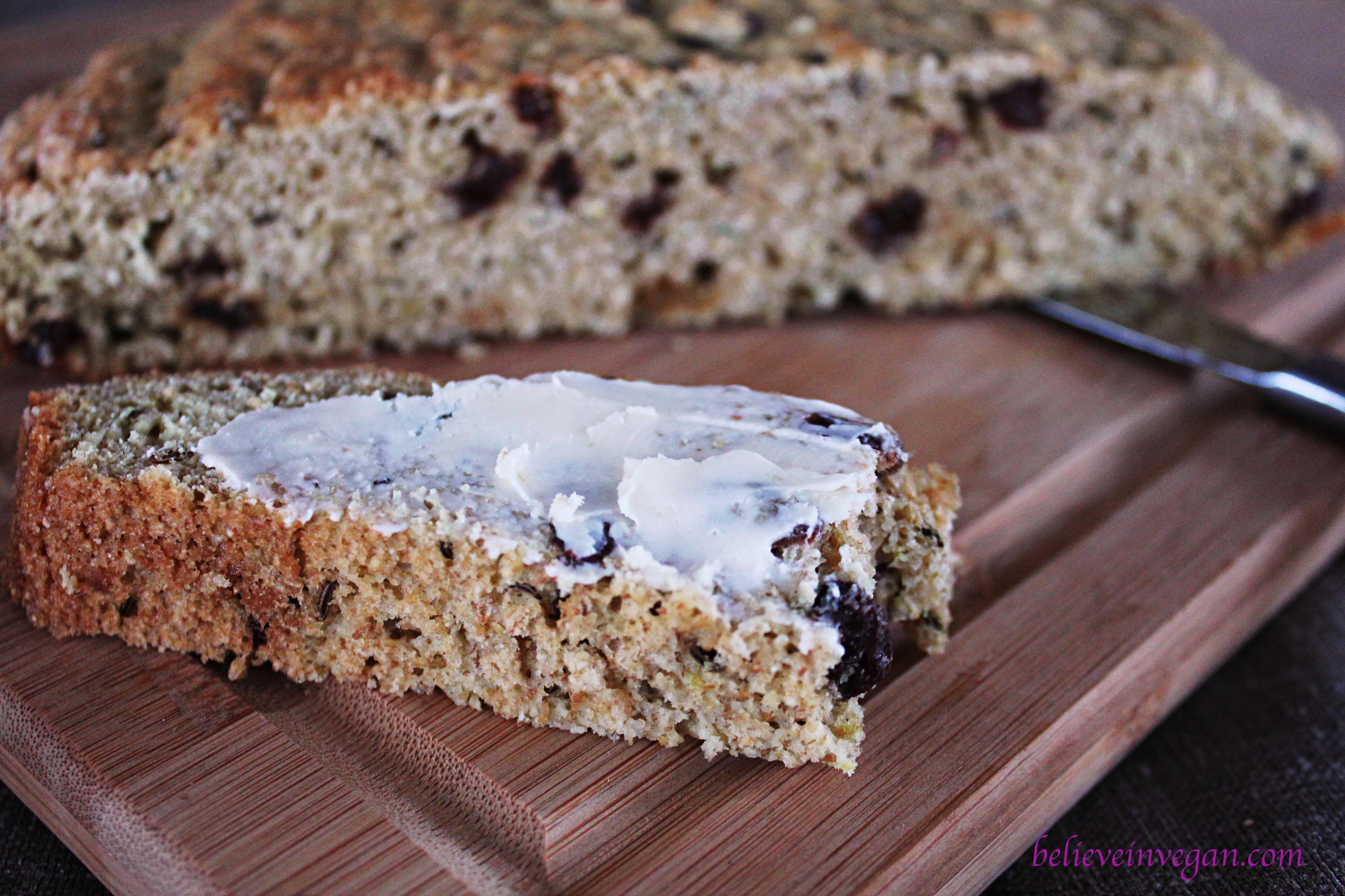 vegan Irish soda bread believeinvegan.com