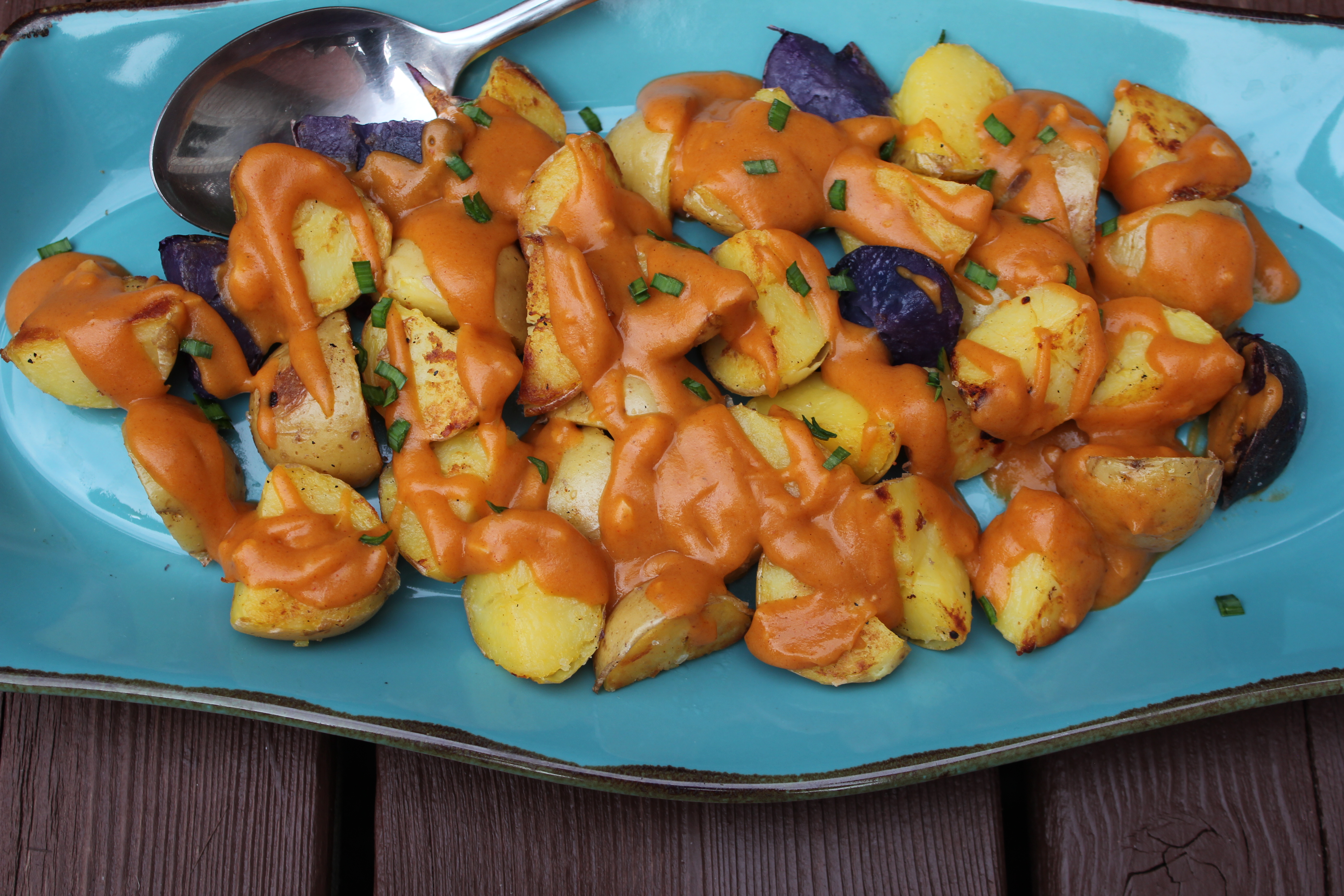 vegan patatas bravas believeinvegan.com