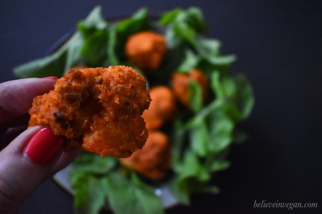 Buffalo cauliflower believeinvegan.com